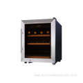 Customised desktop direct cooling 12 bottles wine fridge